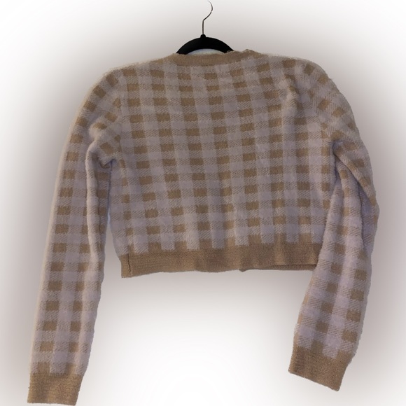 Haute Monde Checkered Cardigan - Picture 5 of 14